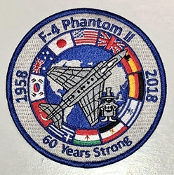F-4 Phantom II 60th Anniversary Patch 