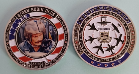 Robin Olds Challenge Coin 