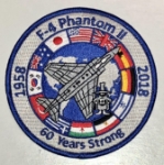 F-4 Phantom II 60th Anniversary Patch 