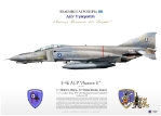 Color Litho -  Greek AF; F-4E 117th Combat Wing, Andravida Air Base Greece 2015 