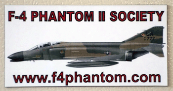 F-4 Society Fridge Magnet 