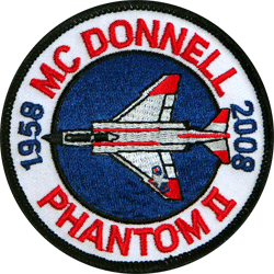 Patch - MCDONNELL PHANTOM II 50TH 
