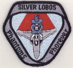 Patch - Silver Lobos Phantoms Phorever  