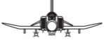 Decal - F-4 Phantom Head On Profile 